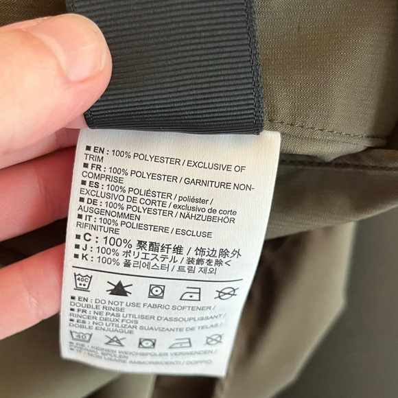 Arc’teryx Kyla Romper - Size 6 Olive Green Outdoors Summer Wear - Picture 14 of 16